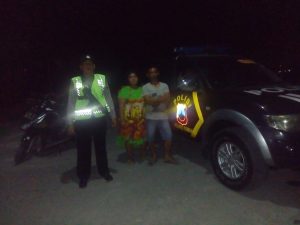 Blue Ligth Patrol Polsek Mranggen Berikan Himbauan Kepada Muda Mudi di Komplek Taman Jasmine