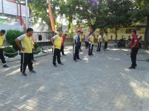 Kapolsek Ajak Anggotanya Untuk Berolahraga