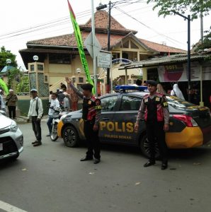 Pengamanan Haflah Khotmil Qur’an dan Dzikrol Haul ke 69 KHR Muhammad Bin Mahfudz At Tarmasi