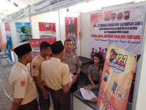 Kunjungilah…”Stand Polres Demak” di Job Fair Kabupatèn Demak 2018
