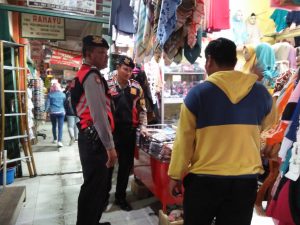 Patroli Memberikan Rasa Aman Diseputaran Pasar Bintoro