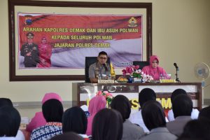 Kapolres Demak : Polwan Harus Profesional dan Modern