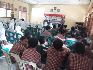 Sat Binmas Ajak Siswa Lebih Peduli Situasi Kamtibmas