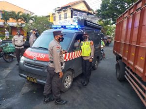 Penling Sat Binmas Polres Denak Gunakan Mobil Binluh