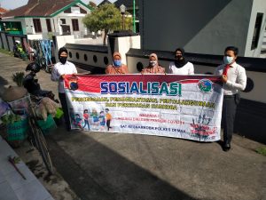 Sosialisasi Berantas Narkoba a kepada Pedagang Kakilima
