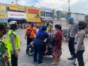 Tim Gabungan Gencarkan Operasi Yustisi, Warga Bermasker Apabila Diingatkan Petugas