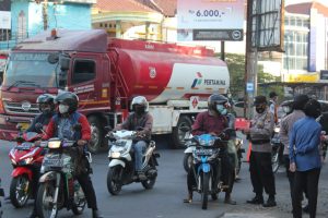 Polres Demak, Ops Yustisi dan Penyekatan Didepan Taman Mahesa Jenar