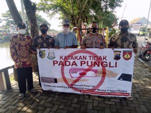 Polres Demak Sosialisasikan Program Saber Pungli
