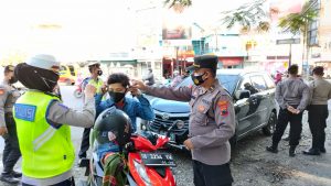 Kodim – Polres dan Satpol PP Gelar Operasi Yustisi Sore Hari