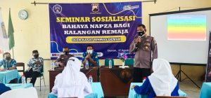 Binluh Narkoba Oleh Sat Binmas ke SMK Muhammadiyah 5 Mijen