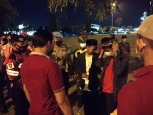 Intensifkan Penerapan Prokes, Polres Demak Lakukan Giat Kryd