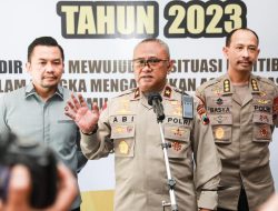 Evaluasi Kinerja Menjelang Tahun Politik 2024, Polda Jateng Laksanakan Gelar Operasional