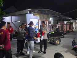 Sambang Satkamling, Satbinmas Cek Petugas Jaga Kamling