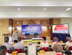 Kasat Lantas Mengajar, Tanamkan Tertib Berlalu Lintas dan Cegah Fatalitas Kecelakaan Bagi Pelajar di Demak