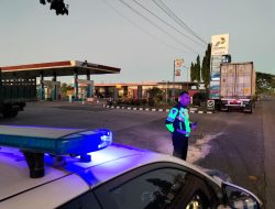 Satgas Preventif Ops Patuh Candi 2023 Polres Demak Melaksanakan Gatur dan Patroli