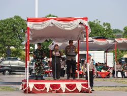 Polres Demak Gelar Pasukan Operasi Mantap Brata Candi 2023-2024