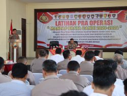 Polres Demak Gelar Latihan Operasi Mantap Brata Candi