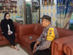 Pererat Silaturahmi Jelang Pemilu, Bhabinkamtibmas Sambang Caleg