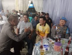 Kapolsek Dempet Sambang Desa Demi Terciptanya Kamtibmas Menjelang Pemilu 2024