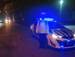 Cegah Balapan Liar, Satlantas Polres Demak Terus Lakukan Patroli Malam Hari