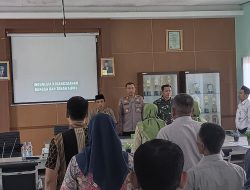 Bhabinkamtibmas Polsek Dempet Menghadiri Mini Lokakarya Linsek 