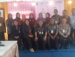 Bhabinkamtibmas Hadiri Pertemuan Linsek Akreditasi Puskesmas Demak III