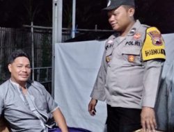 Ciptakan Kedekatan Dengan Warga, Bhabinkamtibmas Beri Himbauan Kamtibmas Jelang Pemilu