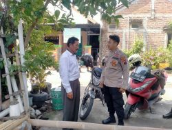 Sukseskan Pemilu Damai, Bhabinkamtibmas Kedondong Rutin Laksanakan Colling System
