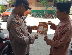 Kanit Binmas Polsek Gajah Gandeng Tokoh Agama Ciptakan Pemilu Damai