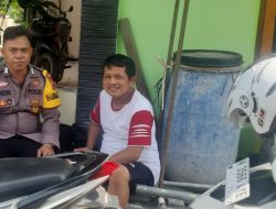 Cooling System dan Sampaikan Pesan-pesan Kamtibmas, Bhabinkamtibmas Laksanakan Secara Door to Door