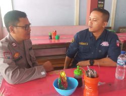 Ciptakan Situasi Kamtibmas Pemilu 2024, Kanit Binmas Sambang Masyarakat