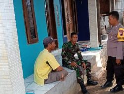 Sambang Bersama Bhabinkamtibmas dan Babinsa Kedepankan Cooling System Jelang Pemilu