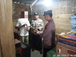 Jelang Pemilu 2024, Polsek Demak Kota Cegah Peredaran Miras