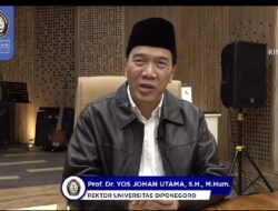 Tiga Rektor Perguruan Tinggi Ternama di Jateng Imbau Masyarakat Luas Saling Hormati Pilihan Politik