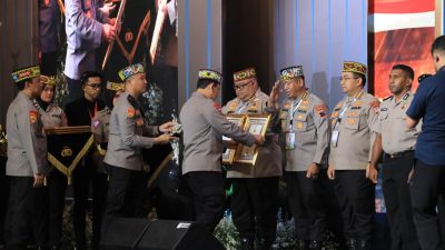 Kerja keras Kombes Pol Yohanes Ragil, Biro SDM Polda Jateng Dapat Penghargaan Kapolri