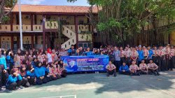 Satlantas Polres Demak Sapa Pelajar, Edukasi Tertib Lalu Lintas dan Safety Riding