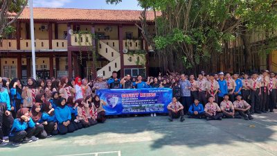 Satlantas Polres Demak Sapa Pelajar, Edukasi Tertib Lalu Lintas dan Safety Riding