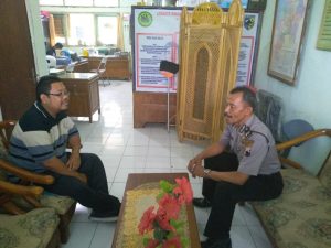 Sat Binmas Koordinasi Dengan Dinas Sosial