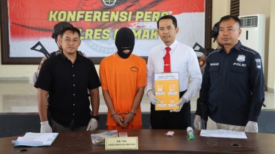 Polres Demak Tangkap Kurir Sabu, 15 Gram Barang Bukti Diamankan