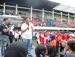 Irjen Pol Ahmad Luthfi; Buka Turnamen Sepakbola Kapolda Jateng Cup U-40