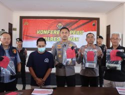 Modus Duplikat Kunci, Pelaku Pencurian Mobil Dibekuk Satreskrim Polres Demak