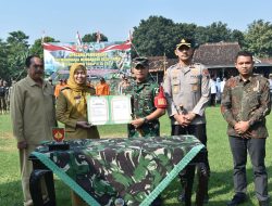 Kapolres Demak Hadiri Pembukaan TMMD Sengkuyung Tahap II TA 2025 di Desa Babat.