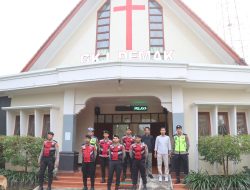 Polres Demak Terjunkan 200 Personel Untuk Amankan Peringatan Kenaikan Isa Al-Masih