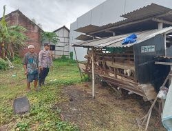 Upaya Mendukung Ketahanan Pangan Nasional, Bhabinkamtibmas Polsek Demak Laksanakan Sambang Kepada Warga Binaan