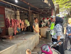 Satlantas Polres Demak Gelar Sosialisasi Operasi Patuh Candi 2025 di Pasar Bintoro