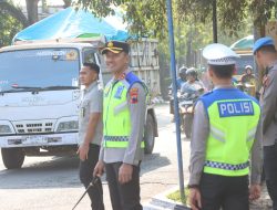 Antisipasi Kepadatan dan Kecelakaan, Polres Demak Giatkan Pengaturan Lalin di Pagi Hari