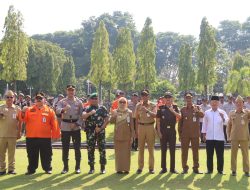 Apel Kesiapsiagaan Bencana, Polres Demak dan Forkopimda Teguhkan Komitmen Hadapi Musim Hujan